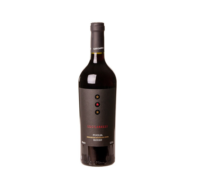 VINHO ITALIANO LUCCARELLI PUGLIA ROSSO 750 ML
