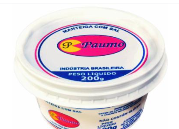 MANTEIGA PAUMO POTE COM SAL 200G