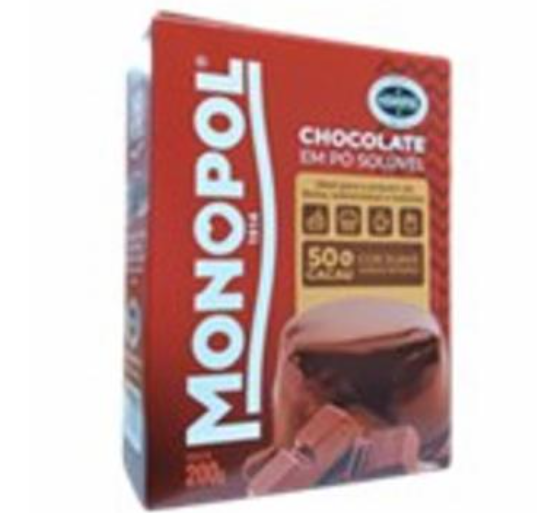 CHOCOLATE EM PO MONOPOL 50% CACAU 200G UN