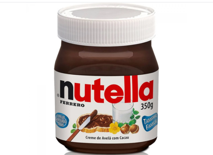 NUTELLA CREME DE AVELÃ 350G