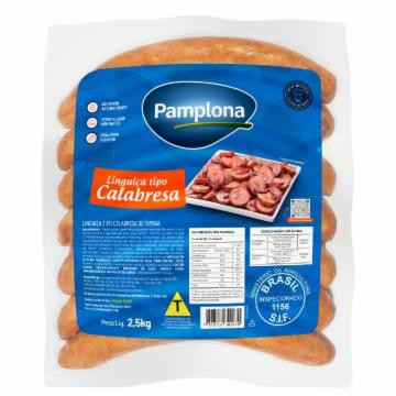 LINGUIÇA CALABRESA DEFUMADA PAMPLONA KG