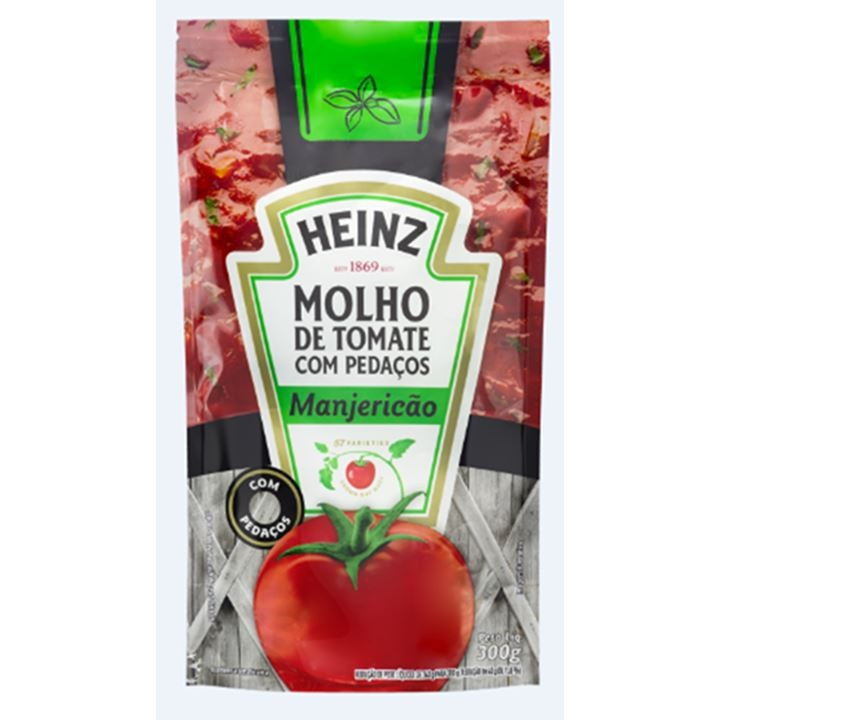 MOLHO TOMATE HEINZ MANJERICAO 300 G