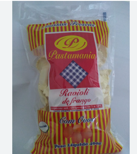 RAVIOLI DE FRANGO PASTAMANIA 400G