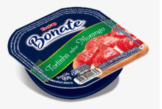 IOGURTE TORTINHA BONATE MORANGO 90G