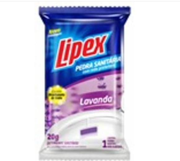 PEDRA SANITARIA LIPEX COM REDE PROTETORA 20G