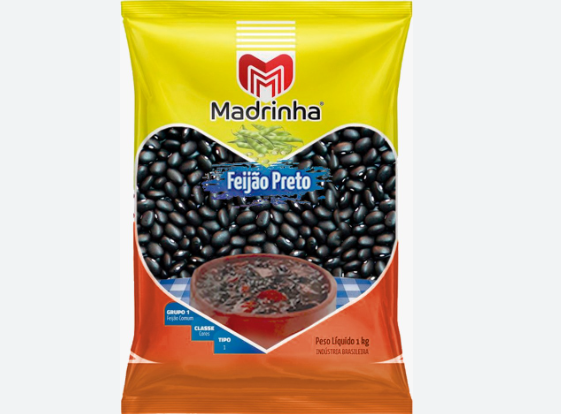 FEIJAO PRETO MADRINHA TP1 1kg