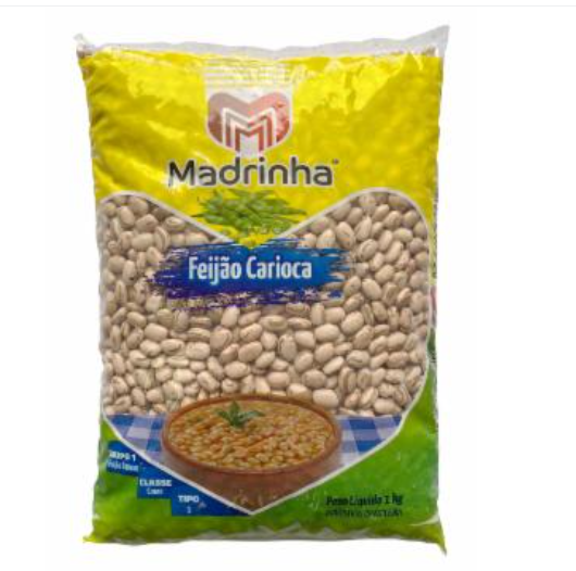 FEIJAO CARIOCA MADRINHA TP1 1kg