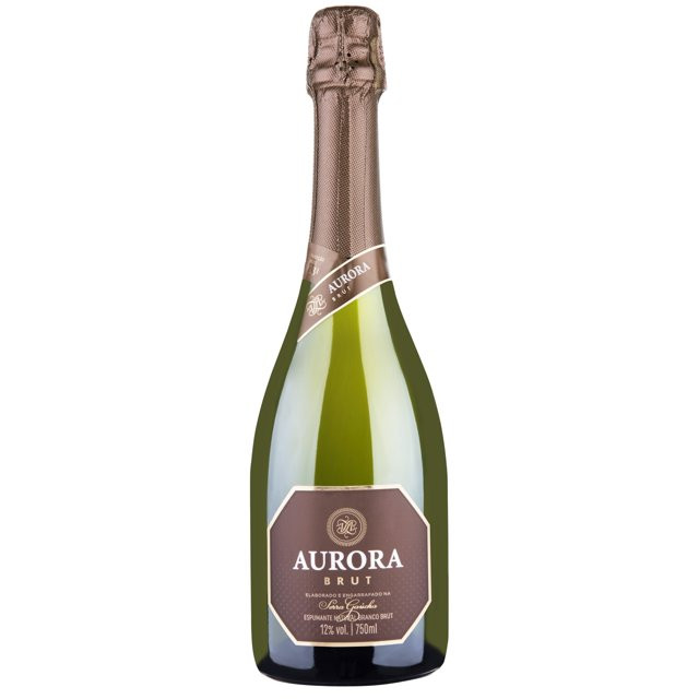 ESPUMANTE AURORA VINHO BRANCO NATURAL 750ML