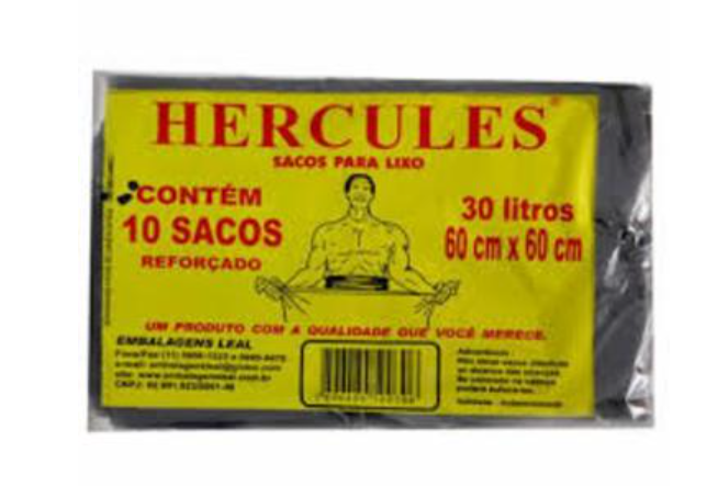 SACO P LIXO HERCULES 30L