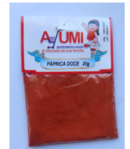 PAPRICA DOCE 20g AYUMI