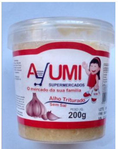 ALHO AYUMI 200g TRITURADO