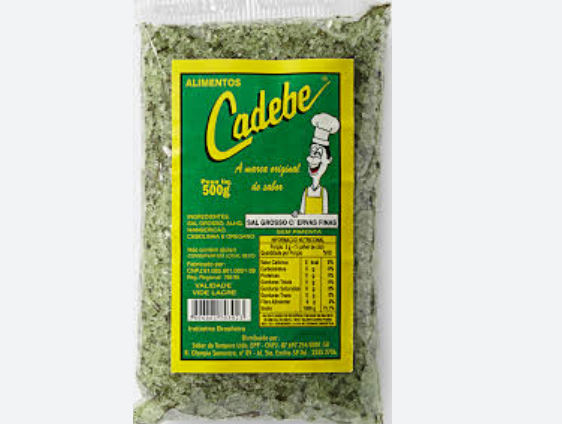 SAL GROSSO CADEBE COM ERVAS 500GR
