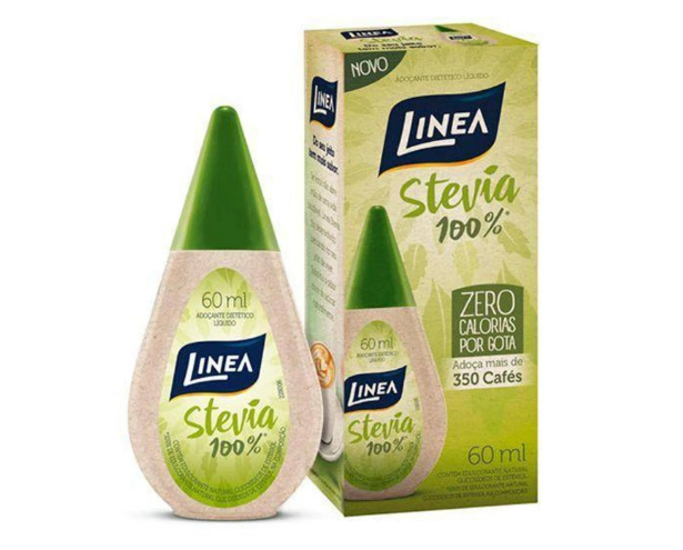 ADOÇANTE STEVIA 60ML - LINEA