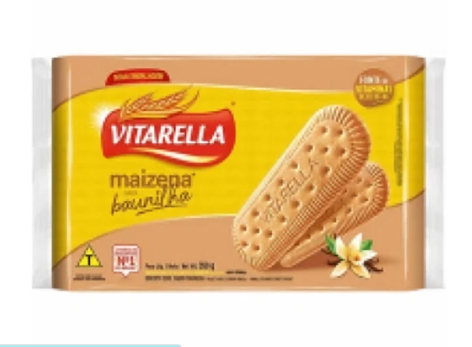 VITARELLA BISCOITO MAIZENA BAUNILHA