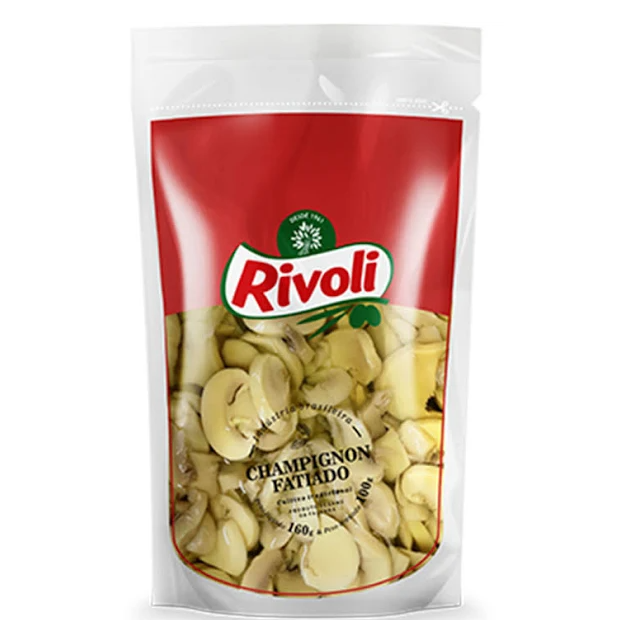 COGUMELO CHAMPIGNON FATIADO RIVOLI 100G