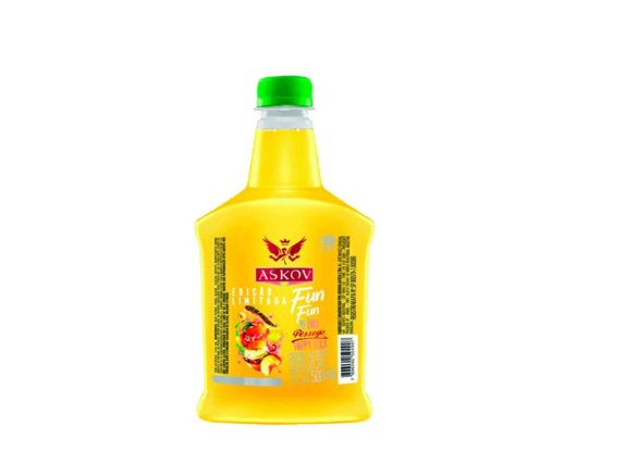 ASKOV REMIX FUN FUN 500ml PESSEGO