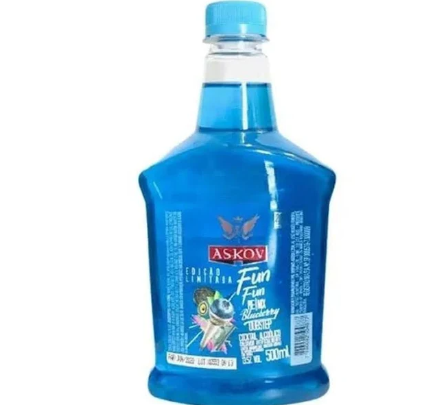 VODKA ASKOV FUN BLUEBERRY 500ML