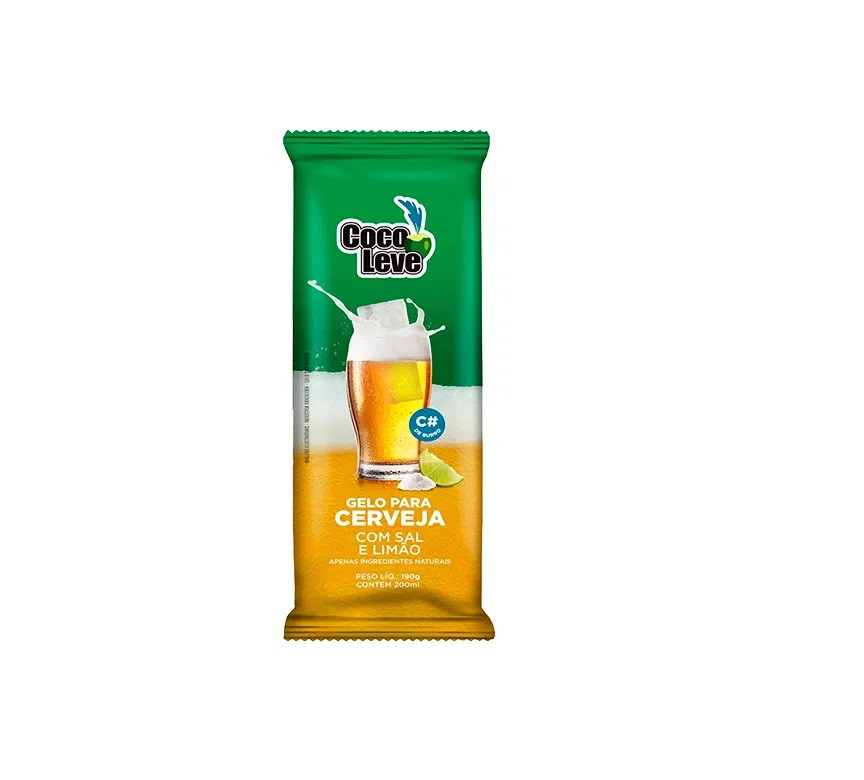 Gelo Côco Leve Limão 190 Gr