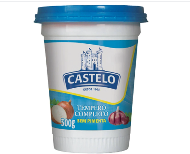 TEMPERO CASTELO COMPLETO SEM PIMENTA 300G