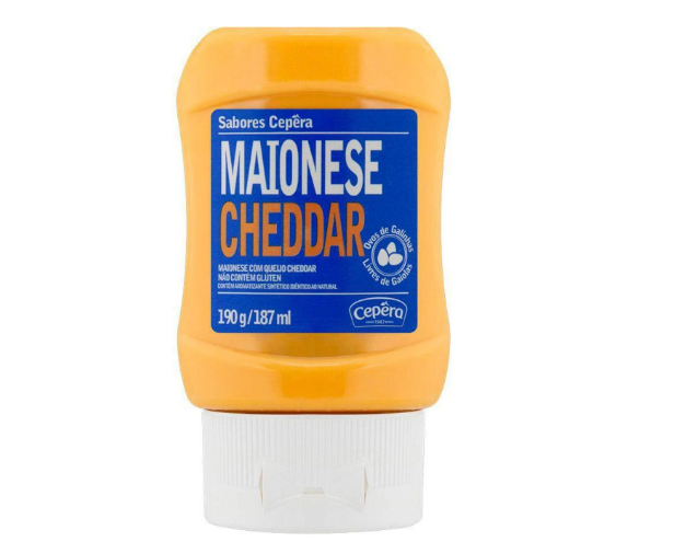 MAIONESE CEPÊRA CHEDDAR 190 G