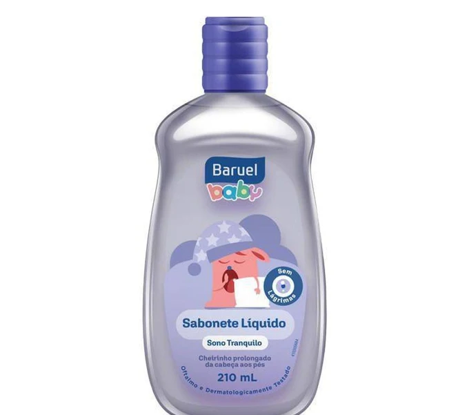 BARUEL BABY SONO TRANQUILO SABONETE LÍQUIDO 210ML