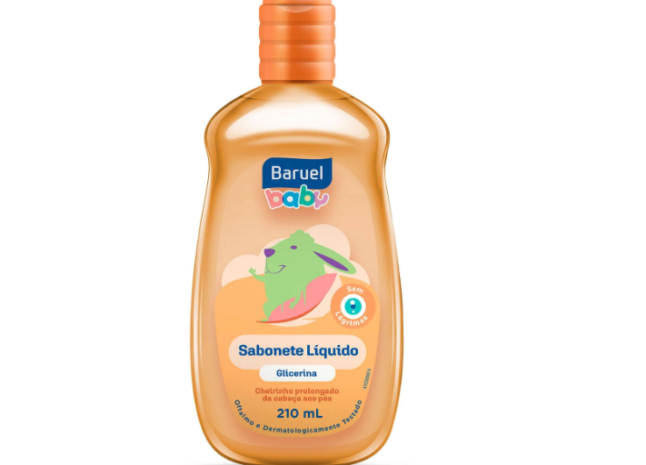 SABONETE BARUEL BABY 210ML GLICERINA