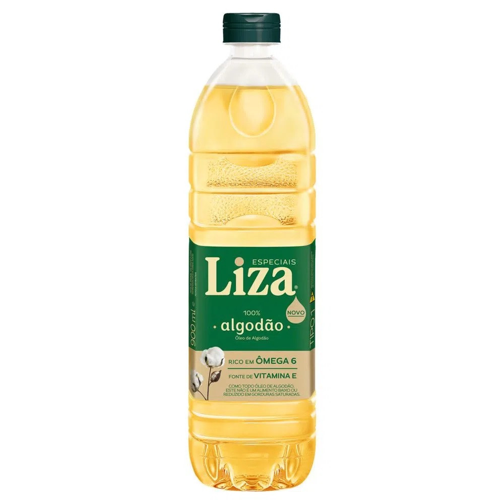 ÓLEO LIZA ALGODÃO 900 ML