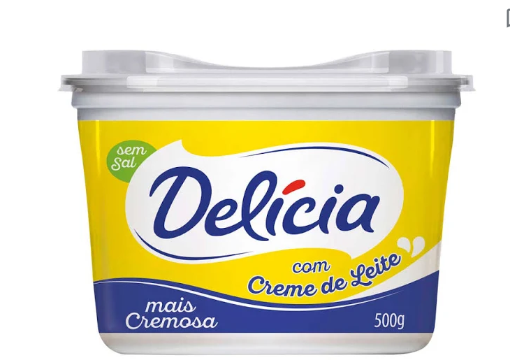 MARGARINA DELÍCIA SEM SAL 500GR