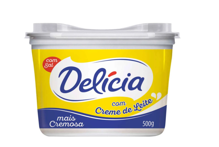 MARGARINA DELÍCIA 500G COM SAL