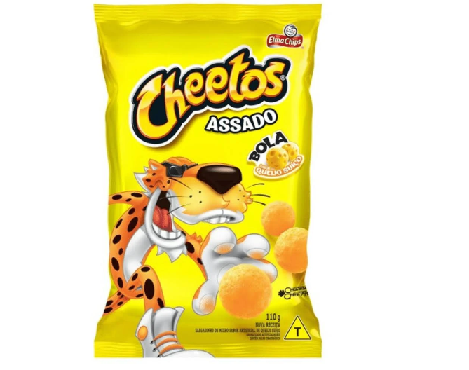 SALGADINHO BOLA QUEIJO SUIÇO CHEETOS 110G