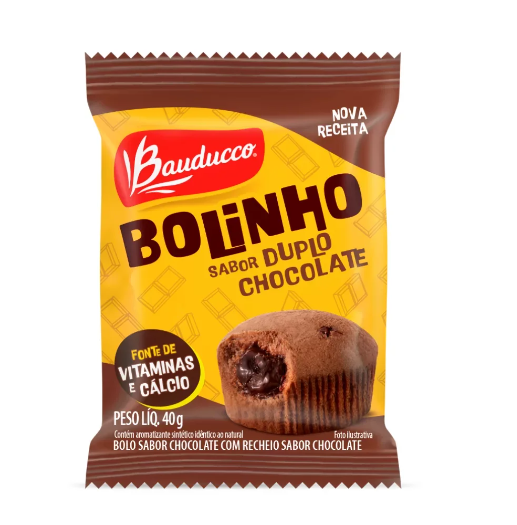 BOLINHO BAUDUCCO DUPLO CHOCOLATE 40G