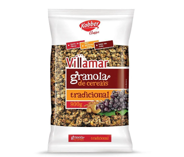 GRANOLA VILLAMAR KOBBER 800G TRADICIONAL