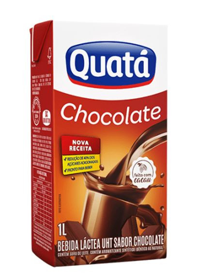 BEBIDA LACTEA CHOCOLATE QUATA 1L