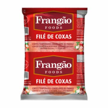 FILE DE PEITO TEMPERADO FRANGÃO FOODS PACOTE KG