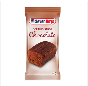 BOLINHO SEVEN BOYS DE CHOCOLATE 35G