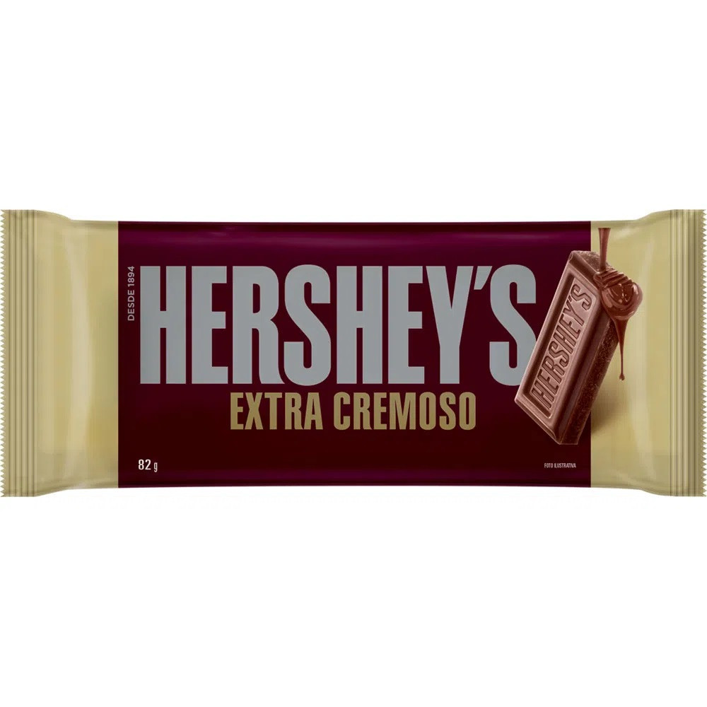 CHOCOLATE HERSHEY'S EXTRA CREMOSO 82 G