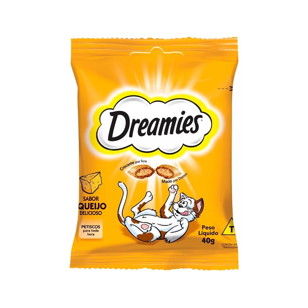 PETISCO DREAMIES SABOR QUEIJO 40 G