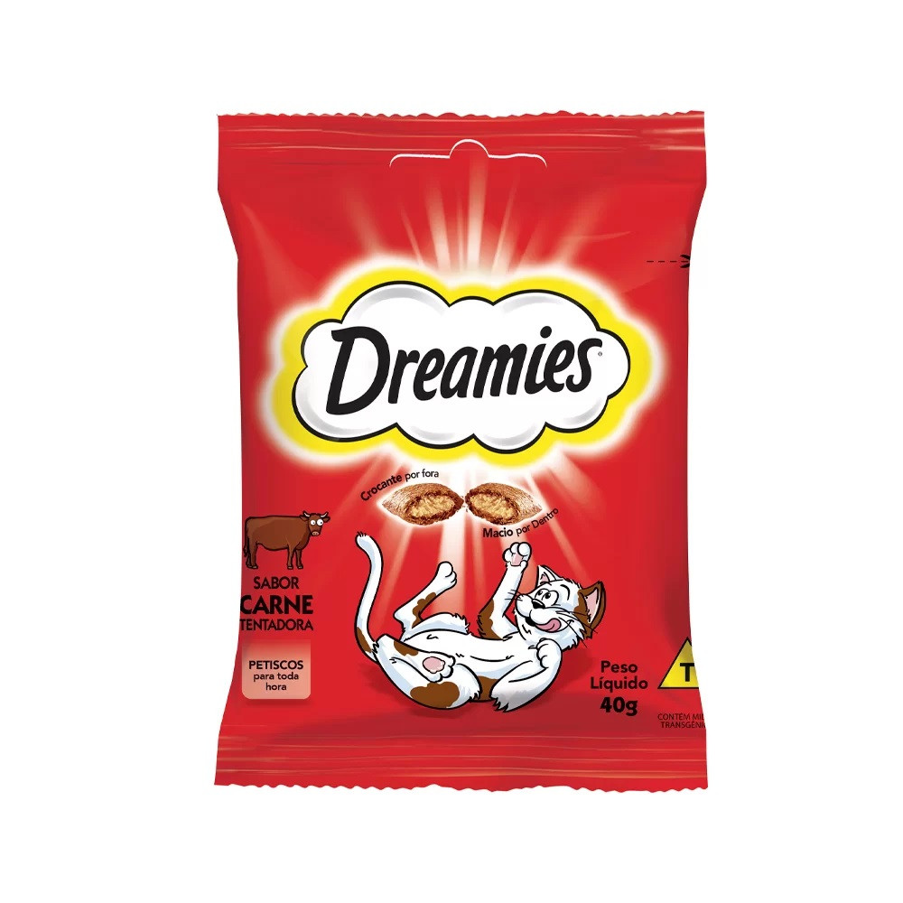 PETISCOS DREAMIES SABOR CARNE 40 G