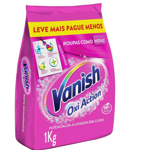 TIRA MANCHAS EM PÓ OXI ACTION REFIL VANISH 1KG