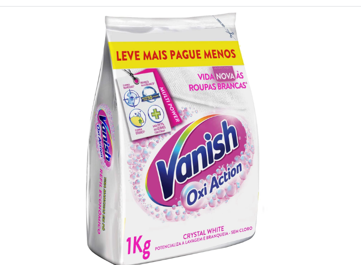 TIRA MANCHAS VANISH PO WHITE 1KG