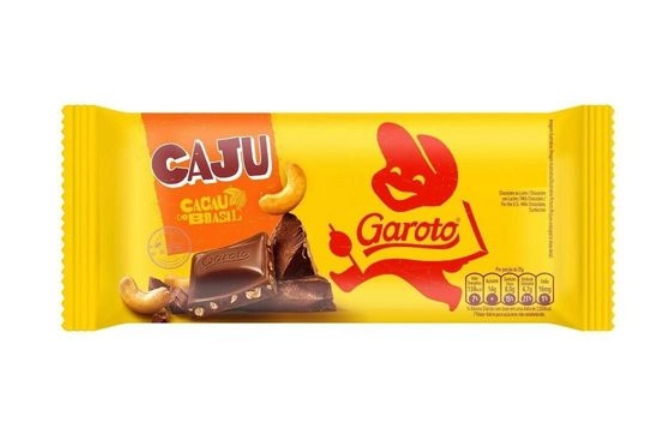 TABLETE CASTANHA DE CAJU GAROTO 80G