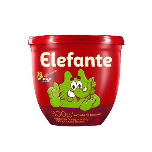 EXTRATO TOMATE ELEFANTE 300 G