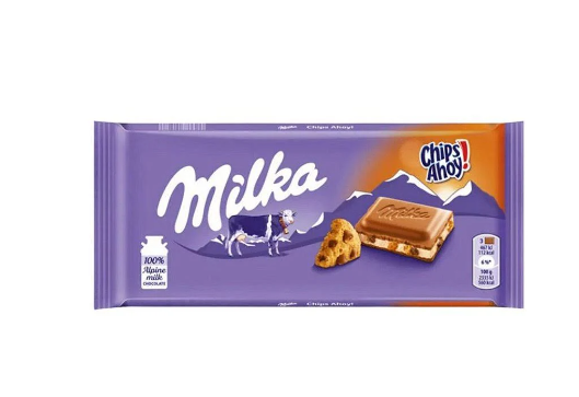 CHOCOLATE MILKA CHIPS AHOY! 100G