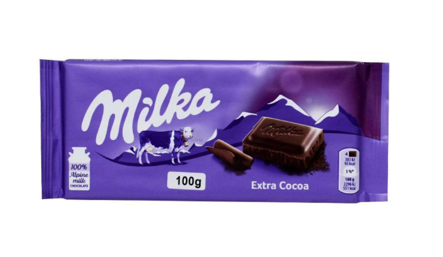 CHOCOLATE MILKA EXTRA CACAO 45% 100G