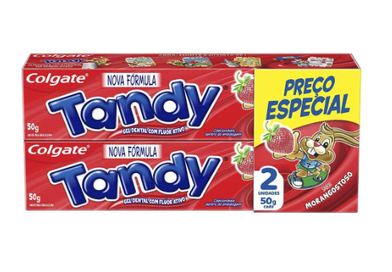 GEL DENTAL TANDY MORANGO 50G C/2UN