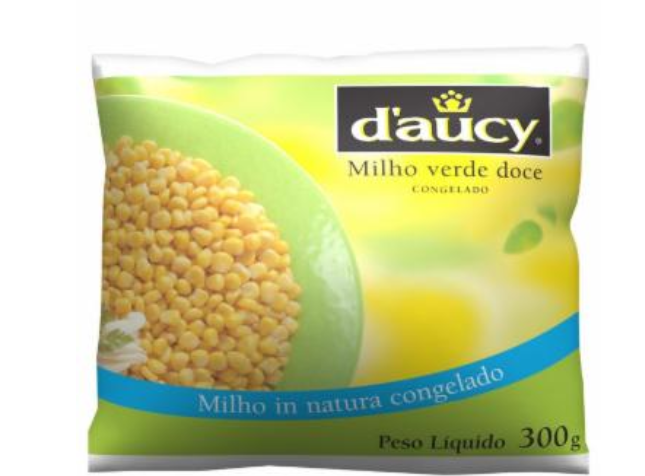 MILHO DOCE DAUCY 300G CONGELADO