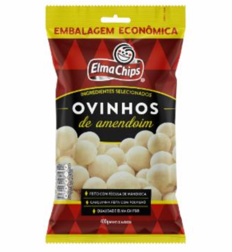 OVINHOS AMENDOIM ELMA CHIPS 400G