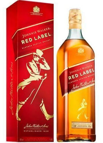 WHISKY JOHNNIE WALKER RED LABEL 1L