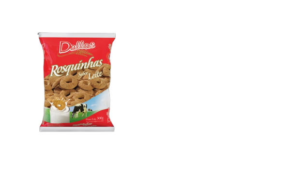 ROSQUINHAS DALLAS LEITE 300 G