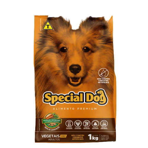 RACAO SPECIAL DOG JUNIOR VEGETAIS PRO 1 KG